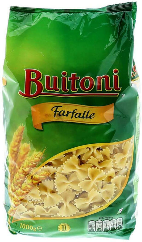 Buitoni Farfalle Nudeln in Maschen-Form