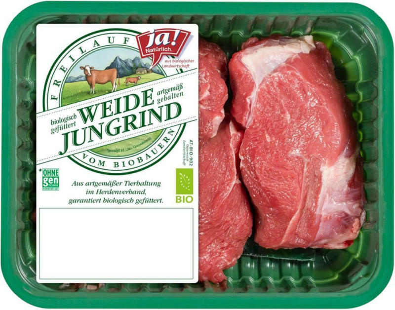 Ja! Natürlich Rindsgulasch Geschnitten