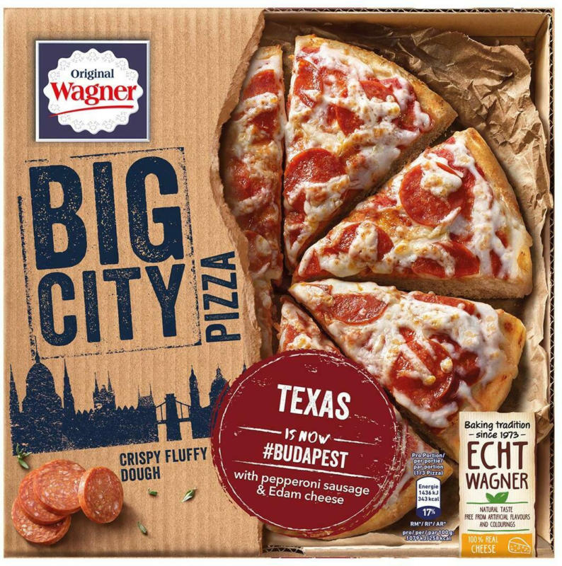 Wagner Big City Pizza Budapest
