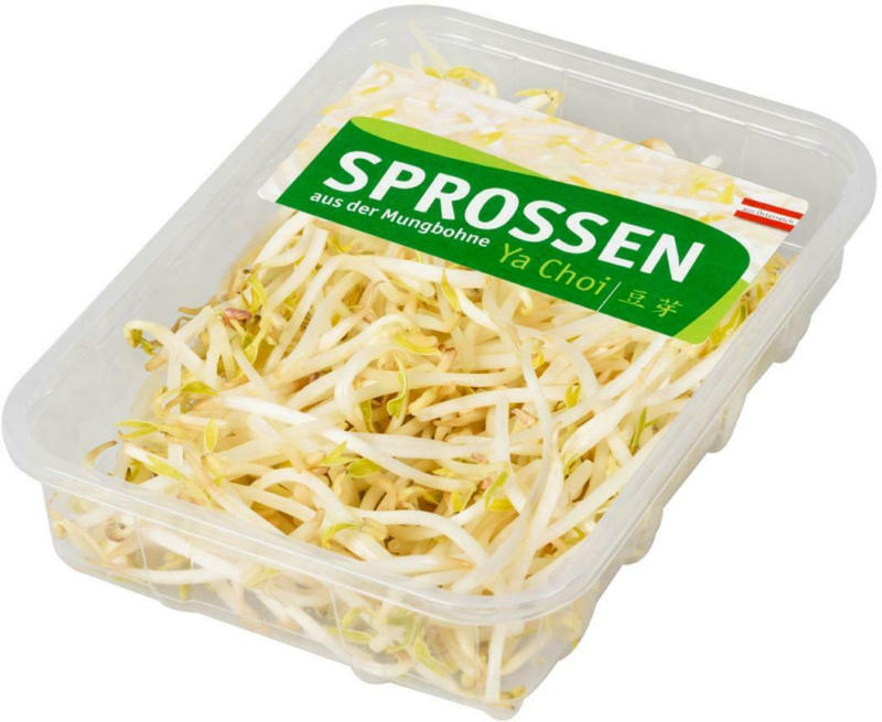 Mungobohnensprossen aus Österreich