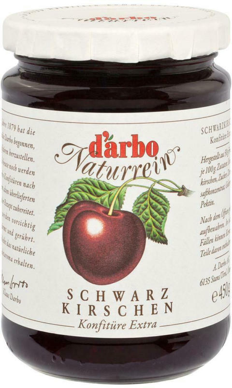 Darbo Schwarzkirschen Konfitüre
