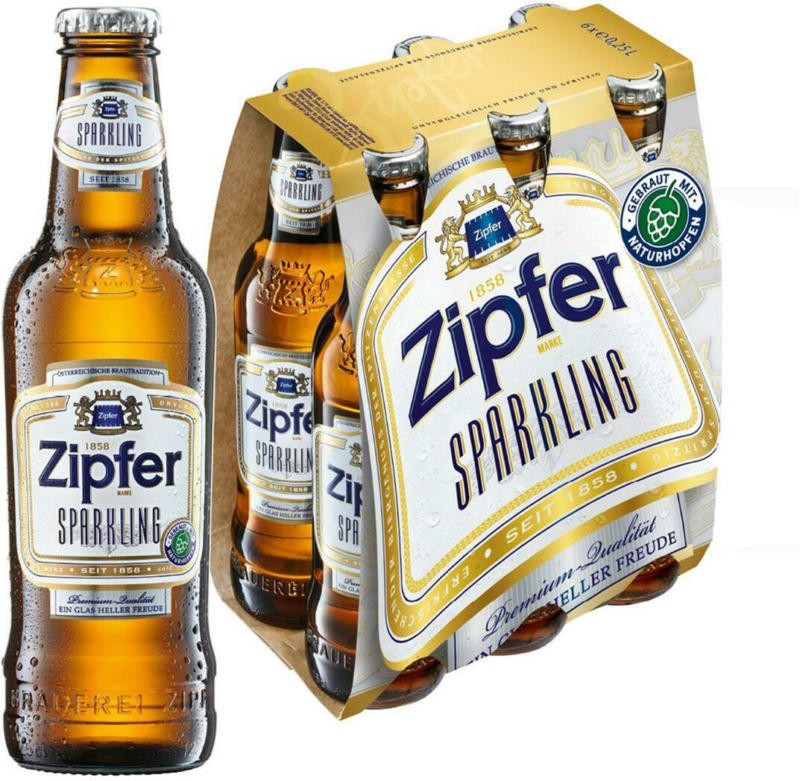 Zipfer Sparkling im Karton