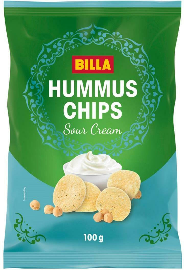 BILLA Hummus Chips Sour Cream ️ Online von BILLA wogibtswas.at