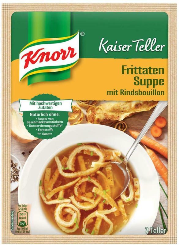 Knorr Kaiserteller Frittatensuppe