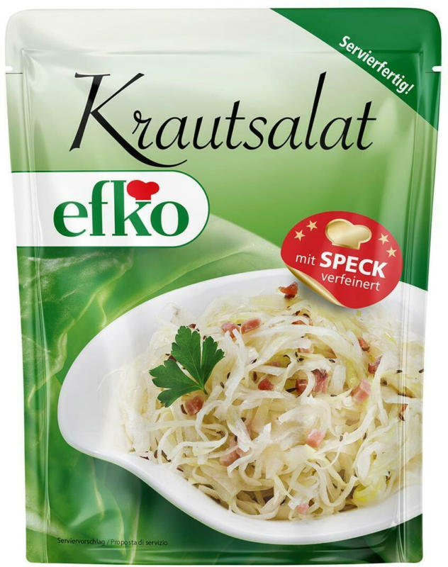 efko Krautsalat mit Speck