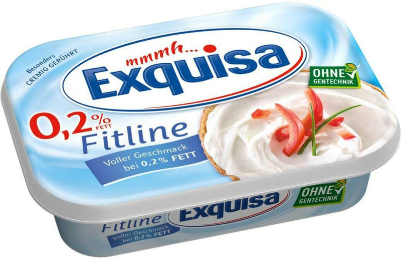 Exquisa Frischkäse Fitline 0,2% Fett