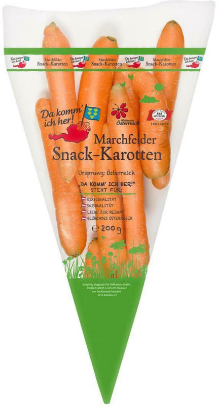 Da komm ich her! Snack Karotten aus Österreich