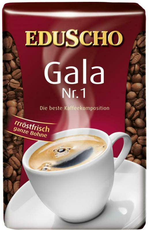 Eduscho Gala Nr. 1 Ganze Bohne