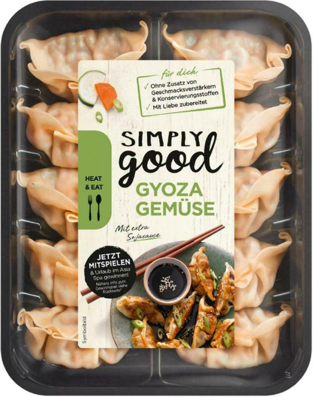 Simply Good Gyoza mit Gemüse