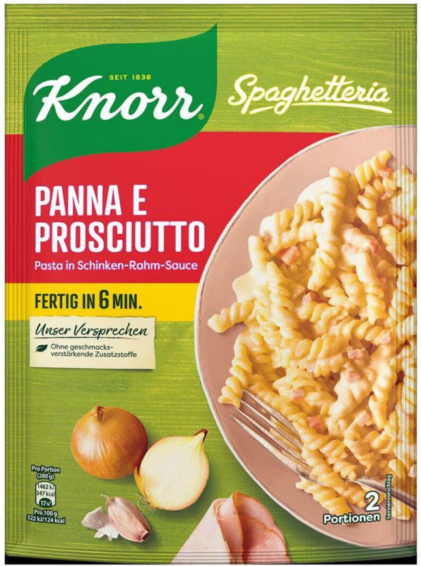 Knorr Spaghetteria Panna e Prosciutto