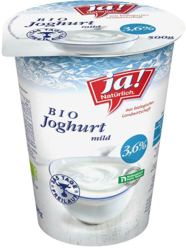 Ja! Natürlich Joghurt Natur 3.6%