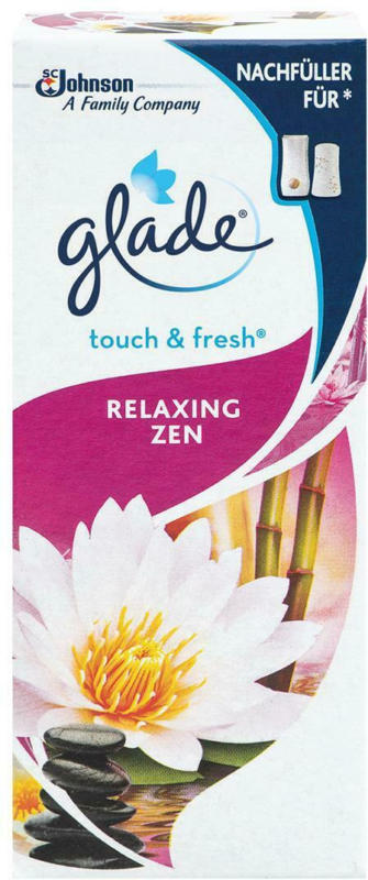 Glade Touch & Fresh Relaxing Zen Minispray Nachfüller