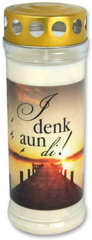 Hofer Premium Motivlicht I denk aun di!