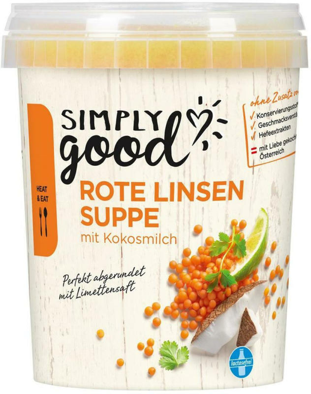 Simply Good Rote Linsen Suppe