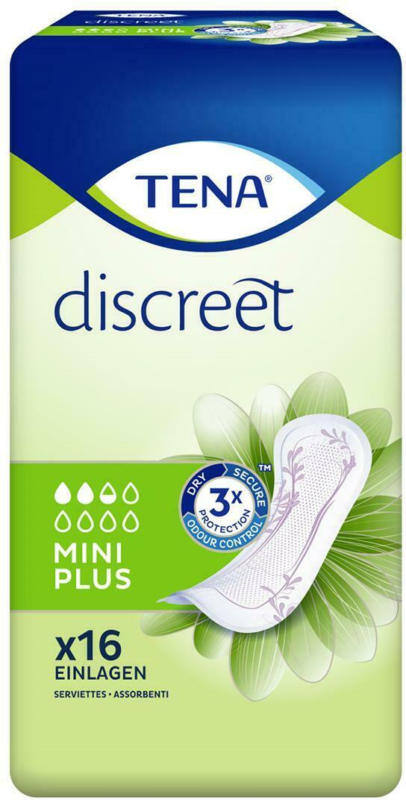 Tena Discreet Mini Plus