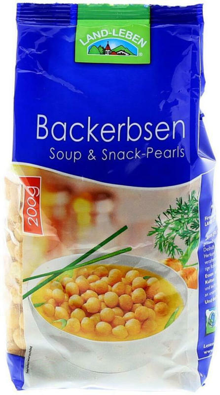 Land-Leben Backerbsen
