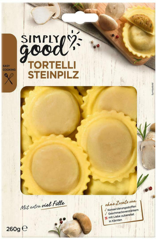 Simply Good Tortelli Steinpilz