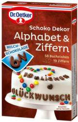 Dr. Oetker Schoko Alphabet & Ziffern