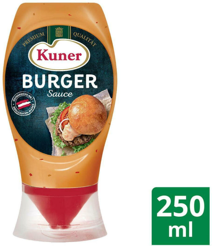 Kuner Burger Sauce Tuben-Flasche