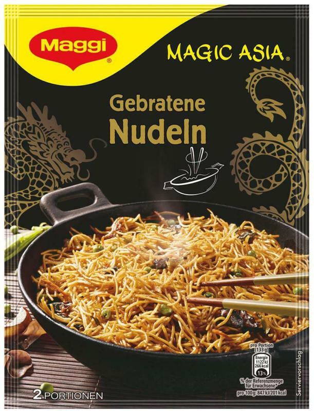 MAGGI Magic Asia Gebratene Nudeln Gemüse