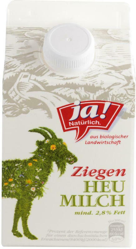 Ja! Natürlich Ziegenmilch