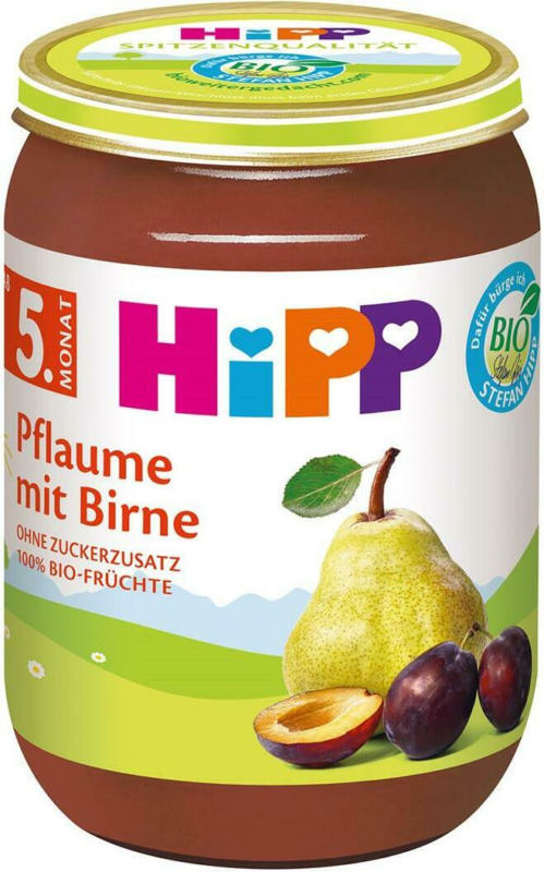 Hipp Pflaume mit Birne