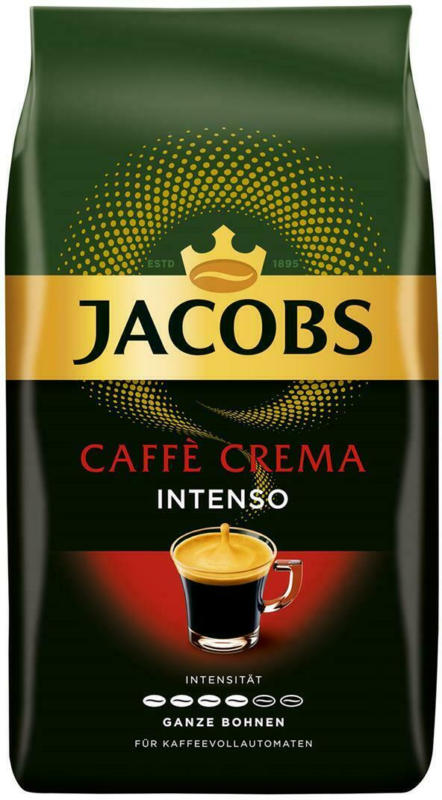 Jacobs Caffe Crema Intenso Ganze Bohne