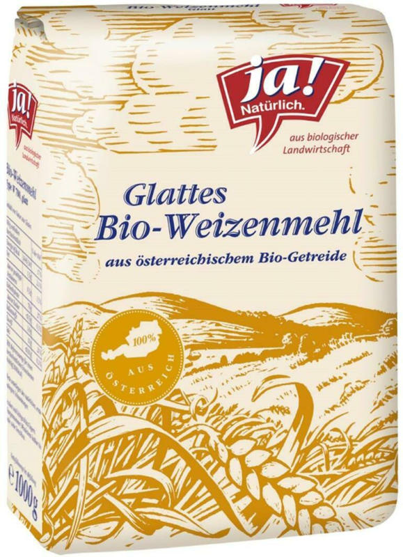 Ja! Natürlich Weizenmehl Glatt