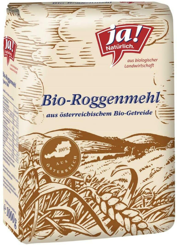 Ja! Natürlich Roggen Mehl