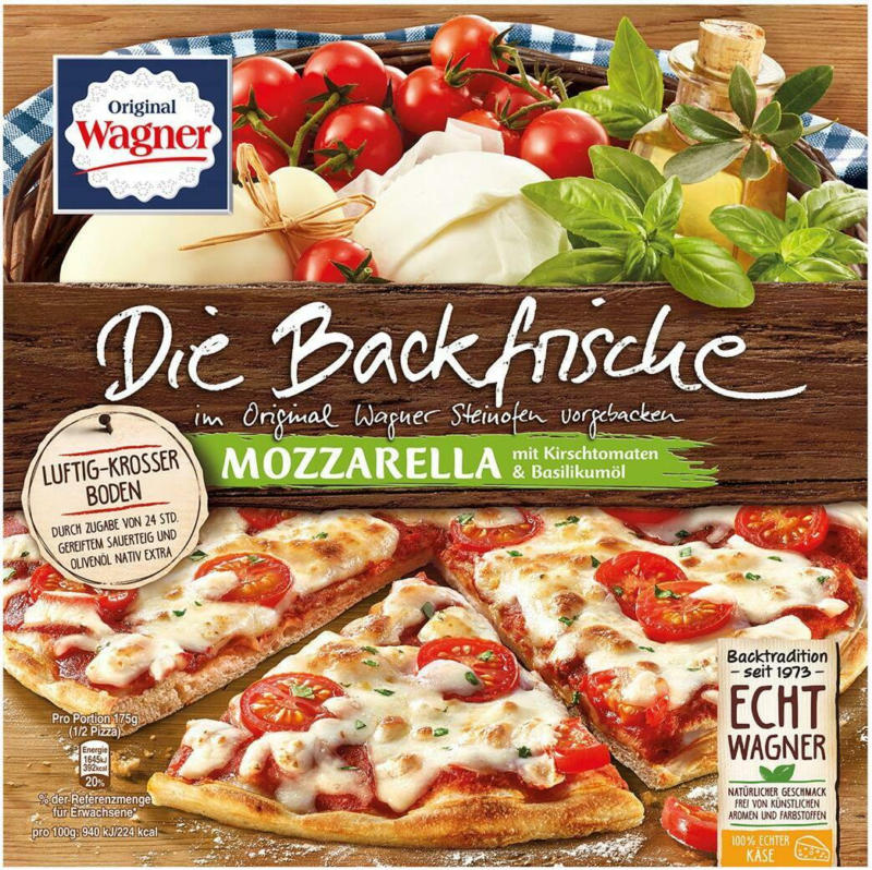 Wagner Die Backfrische Mozzarella