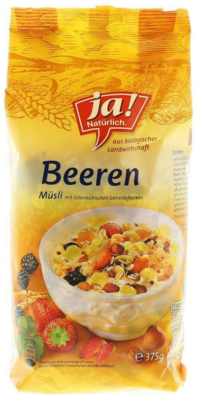 Ja! Natürlich Beerenmüsli