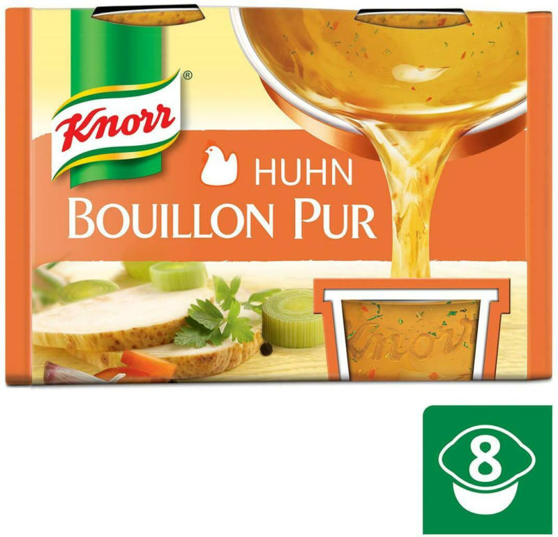 Knorr Bouillon Pur mit Huhn ️ Online von BILLA wogibtswas.at