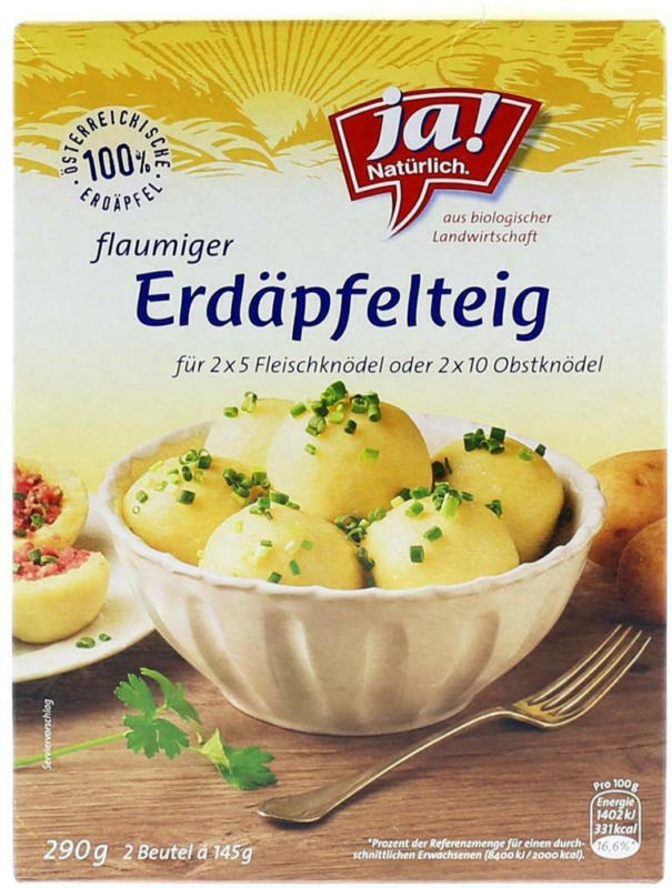 Ja! Natürlich Erdäpfelteig