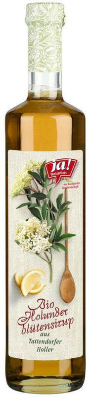 Ja! Natürlich Sirup Holunderblüten