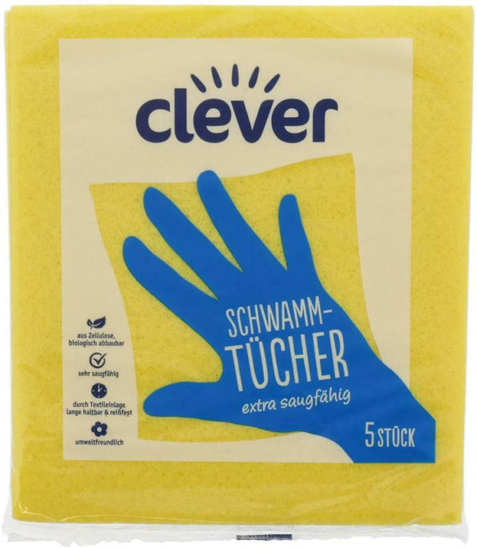 Clever Schwammtücher