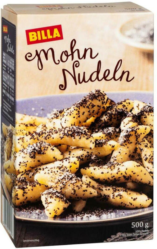 BILLA Mohnnudeln