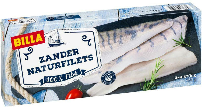 BILLA Zander Naturfilets