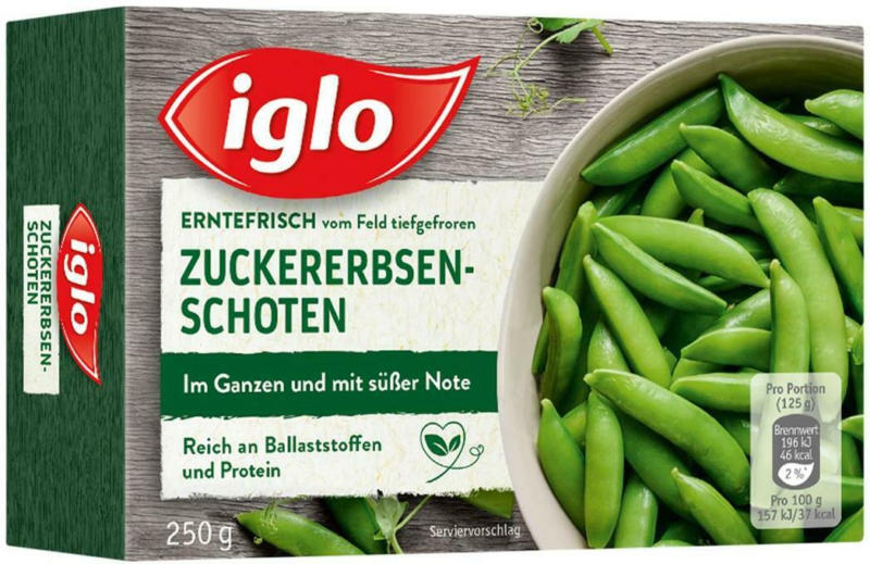 Iglo Zuckererbsenschoten