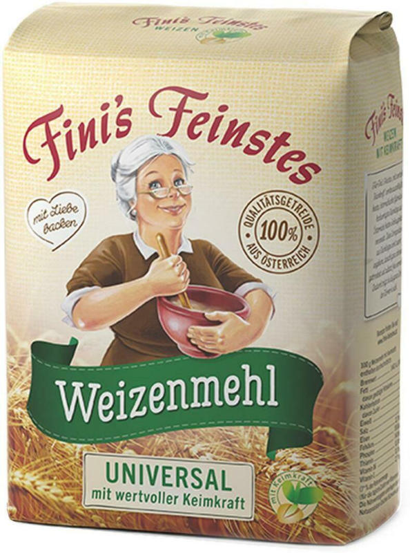 Fini's Feinstes Weizenmehl mit Keimkraft