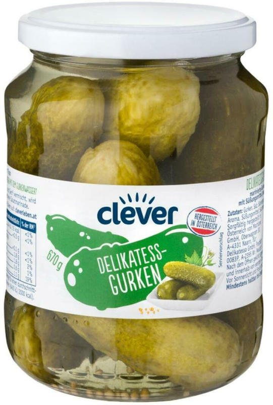 Clever Delikatessgurken
