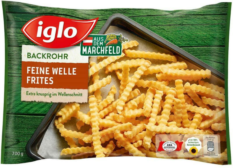 Iglo Backrohr Feine Welle Frites