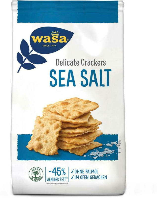 Wasa Delicate Crackers Meersalz