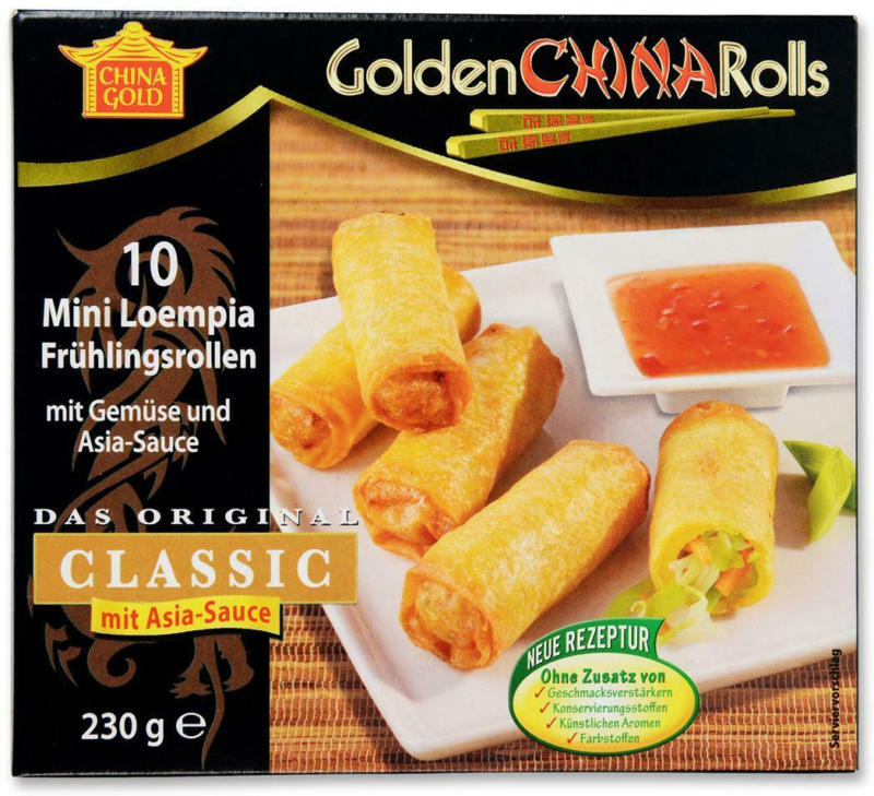 China Gold Mini Frühlingsrollen
