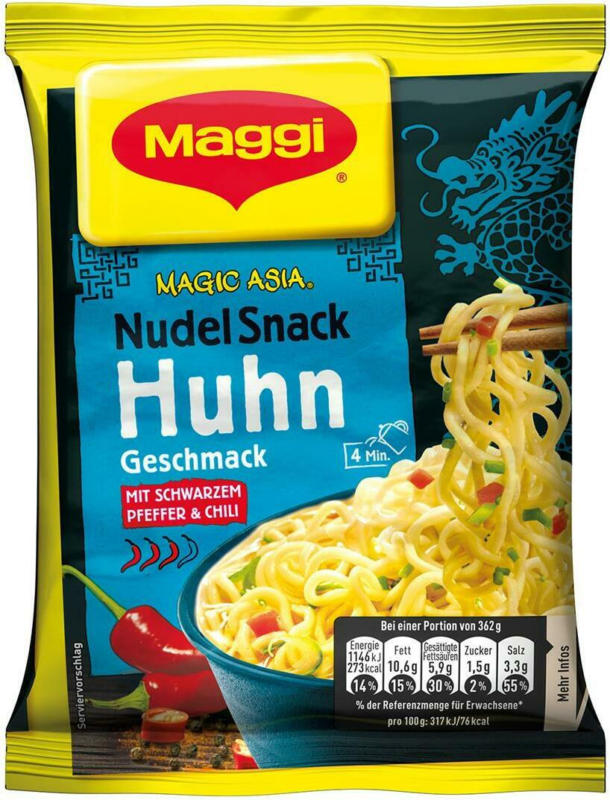 MAGGI Magic Asia Nudel Snack Huhn