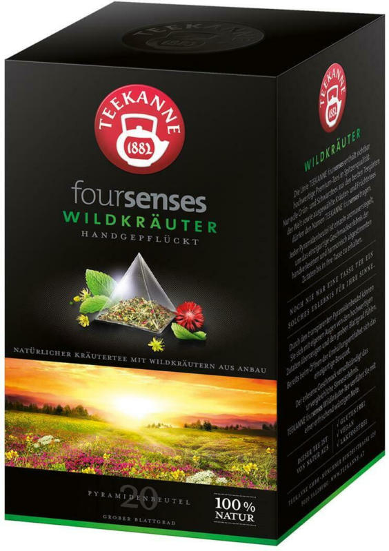 Teekanne Foursenses Wildkräuter