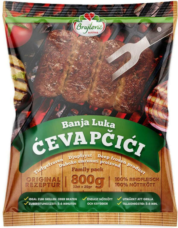 Brajlovic Banja Luka Cevapcici ️ Online von BILLA PLUS wogibtswas.at