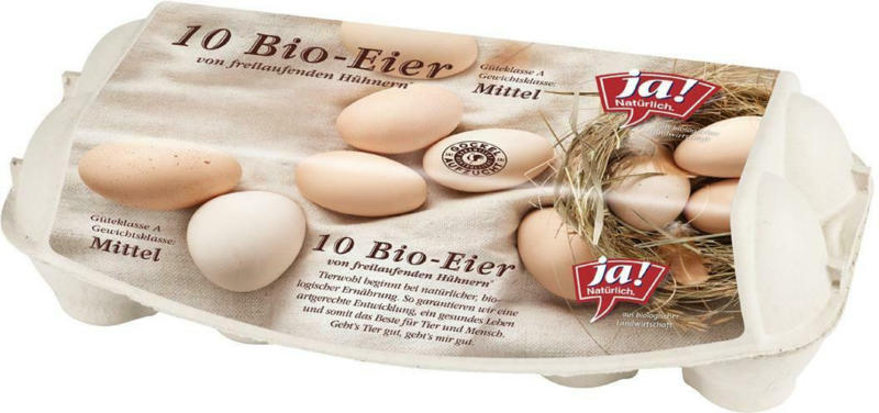 Ja! Natürlich Bio Eier M