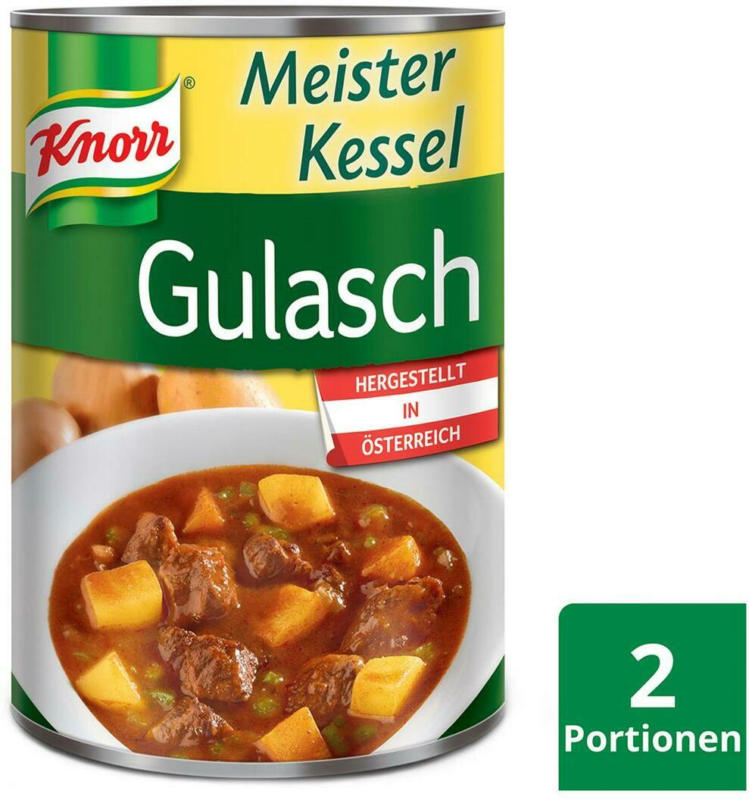 Knorr Meisterkessel Rindsgulasch