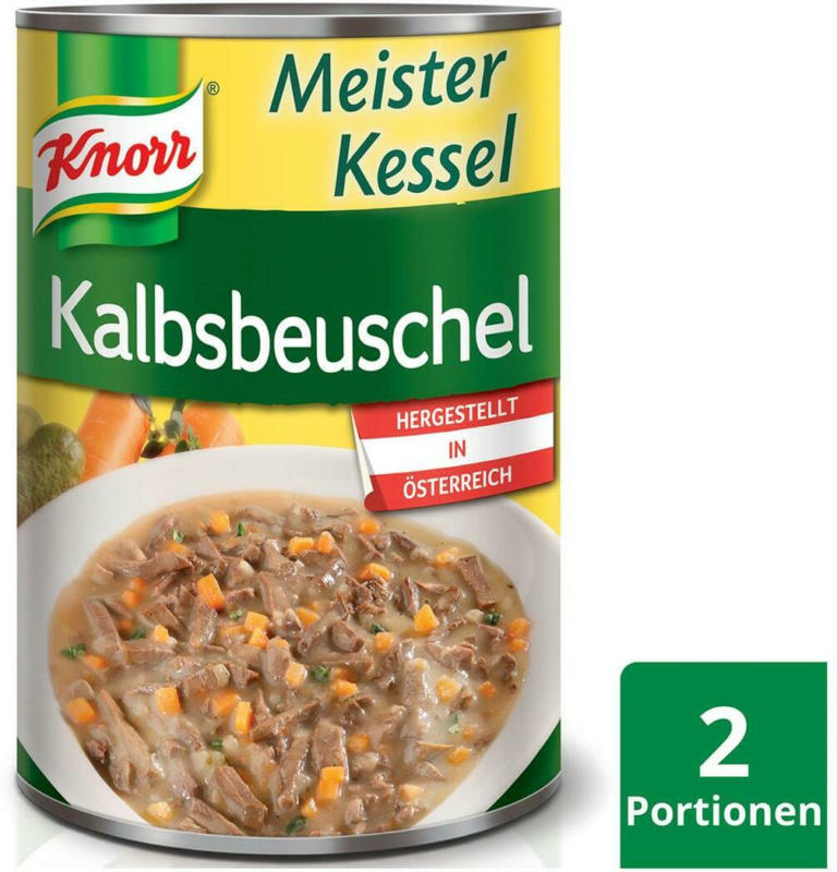 Knorr Meisterkessel Kalbsbeuschel