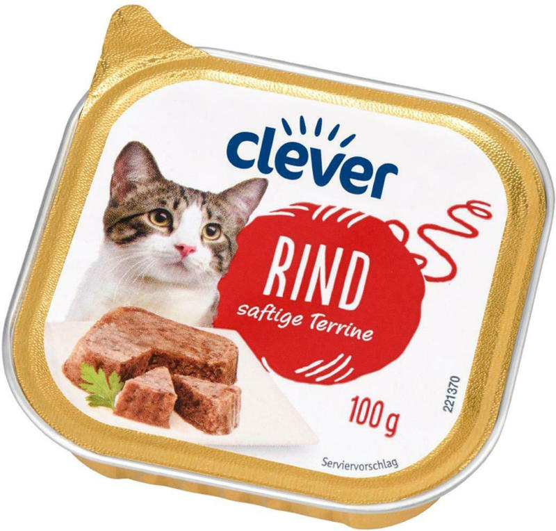 Clever Katze Rind